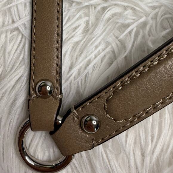 Coach Brown Silver Shoulder Replacement Strap - Picture 6 of 6